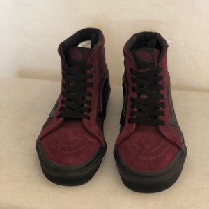 Sk8-Hi Reissue ‘Metallic Twill’ Port Royale Vans